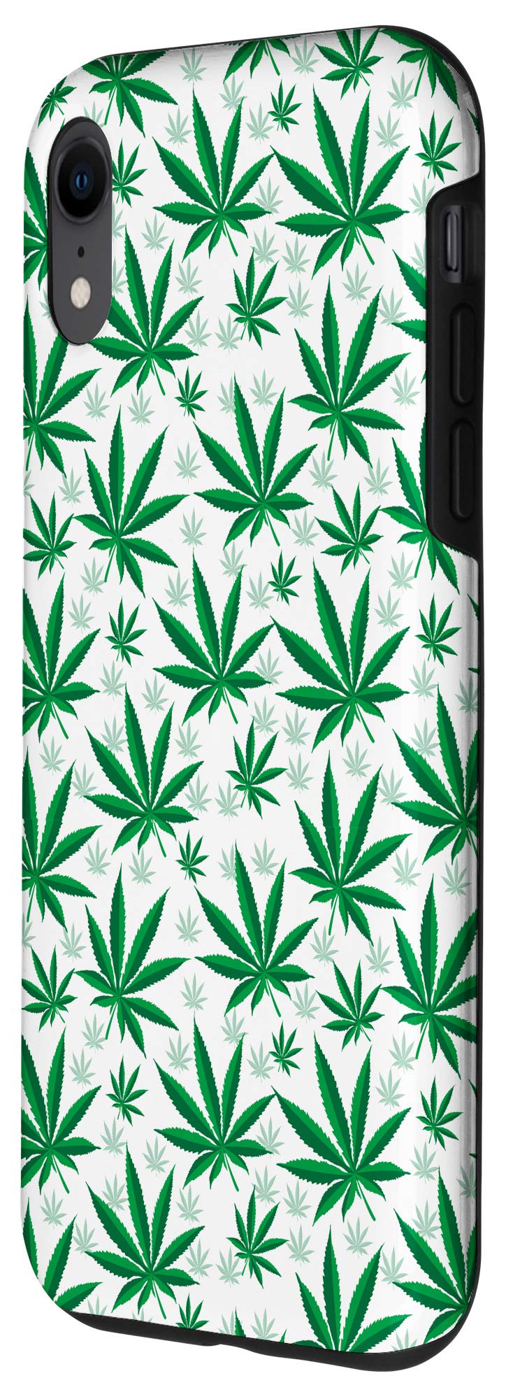 iPhone XR Case - Marijuana Leaf Design, Weed & Cannabis Themed Protective Cover for Stoners & 420 Enthusiasts - Perfect for Festivals, Gifts & Everyday Use