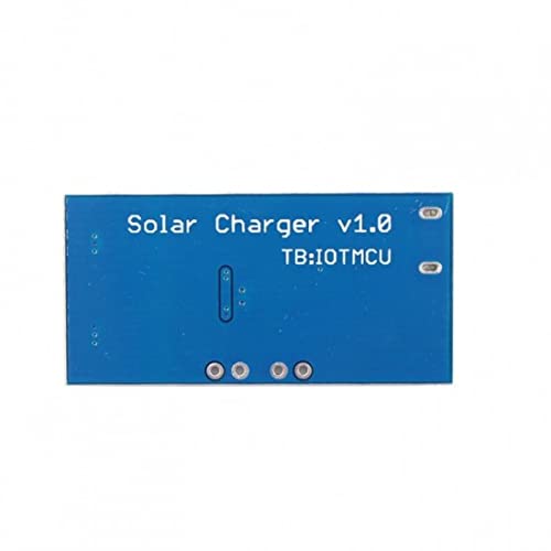 Techtonics 500mA Mini Solar Lipo Charger Board - Portable Solar Power Charging Module for DIY Electronics, Wearables & Outdoor Gadgets - Perfect for Camping, Hiking & Emergency Power Backup