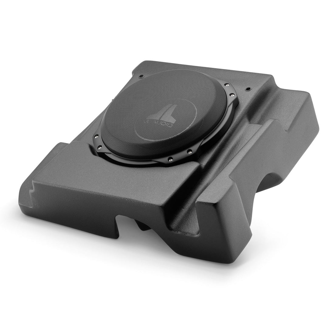 JL Audio SB CAN G2MVX3P/10TW3 Stealthbox® Subwoofer Enclosure for 2019+ Can-Am Maverick X3 2-Seat Models (Passenger Side) - Premium Bass Upgrade for Off-Road Adventures & Car Audio Systems