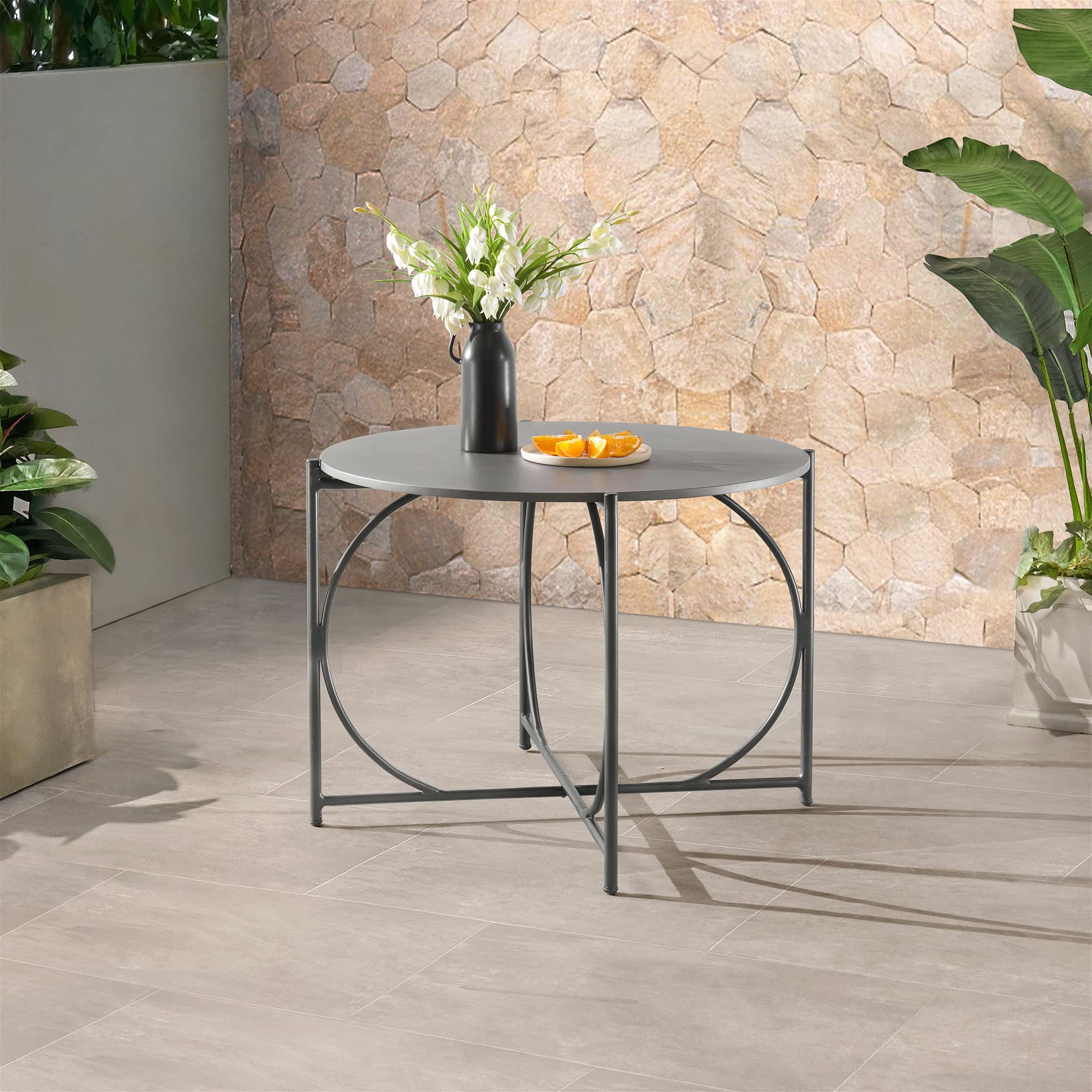 Alburgh 30 Inch All-Weather Outdoor Bistro Table - 42