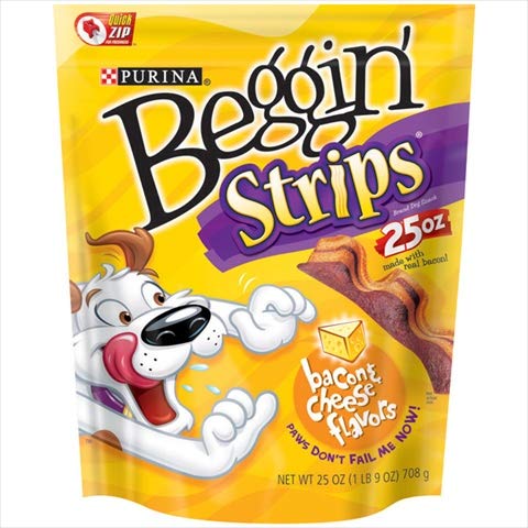 Waggin' Train 25oz Bacon & Cheese Dog Treats - 4 Pack (6.2lbs) | Natural Protein Snacks for Dogs | Perfect for Training, Rewards & Travel