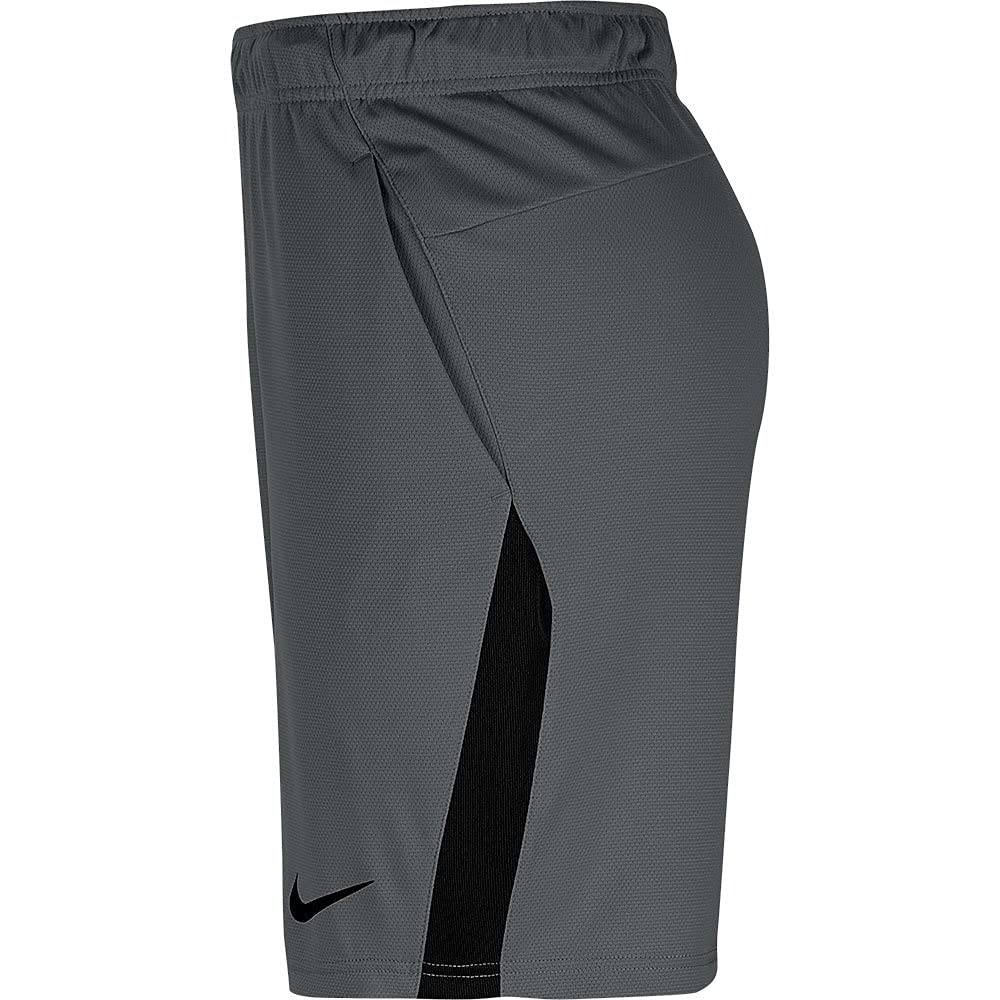 Nike Men's Dry 5.0 Performance T-Shirt - Moisture Wicking, Breathable, Quick Dry Activewear - Iron Grey/Black/Black - XL - Ideal for Running, Gym Workouts & Outdoor Sports