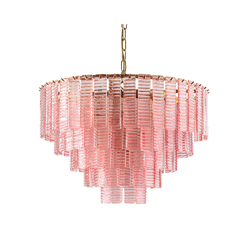 Elegant Amaro Murano Glass Chandelier - Handcrafted Italian Crystal Lighting Fixture for Dining Room, Living Room & Bedroom Decor