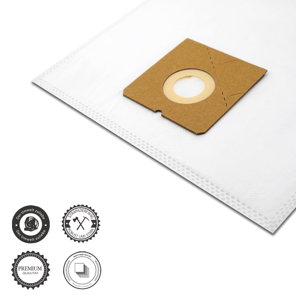 40 Pack Hoover T1505 Studio Vacuum Cleaner Replacement Bags - Compatible with Hoover T1505 Series - Dust Bags for Home Cleaning, Pet Hair, Allergen Removal
