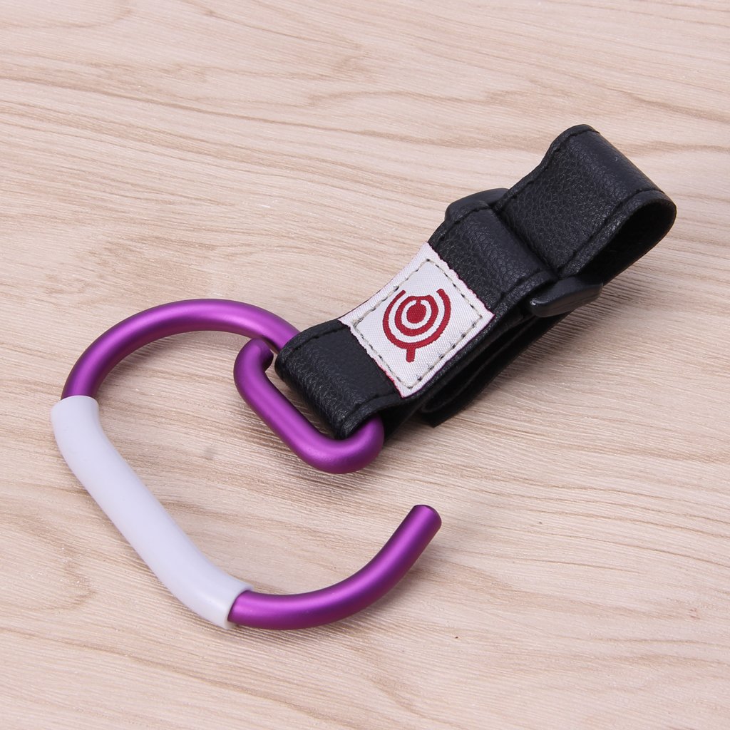 Universal Baby Stroller Hook - Heavy Duty Stroller Hanger for Shopping Bags, Diaper Bags & Purses - Perfect for Grocery Trips, Park Outings & Daily Errands
