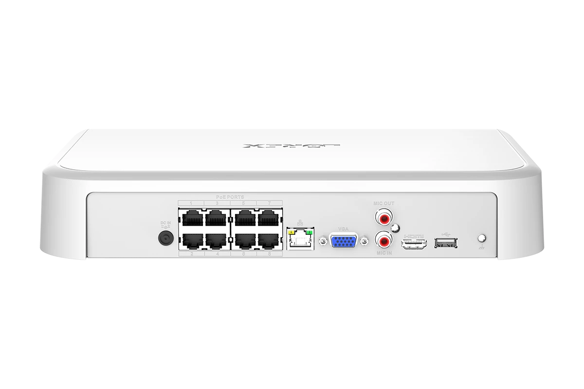 Lorex Fusion Series 4K 16 Channel (8 Wired + 8 Wireless) 2TB Security Camera System with H12 4K IP Bullet Cameras - Home & Business Surveillance Solution