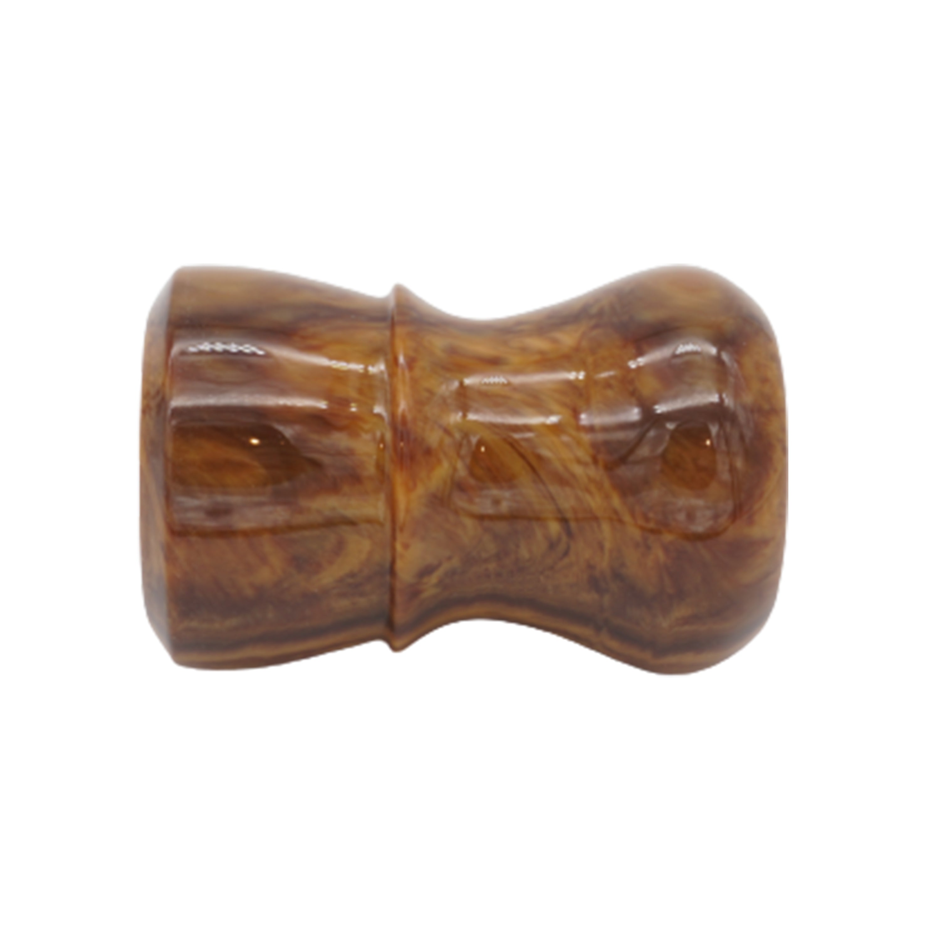 Premium Briar Wood Handcrafted Shaving Brush Handle - Fits 24mm & 26mm Knots - Perfect for Wet Shaving & Traditional Grooming Rituals
