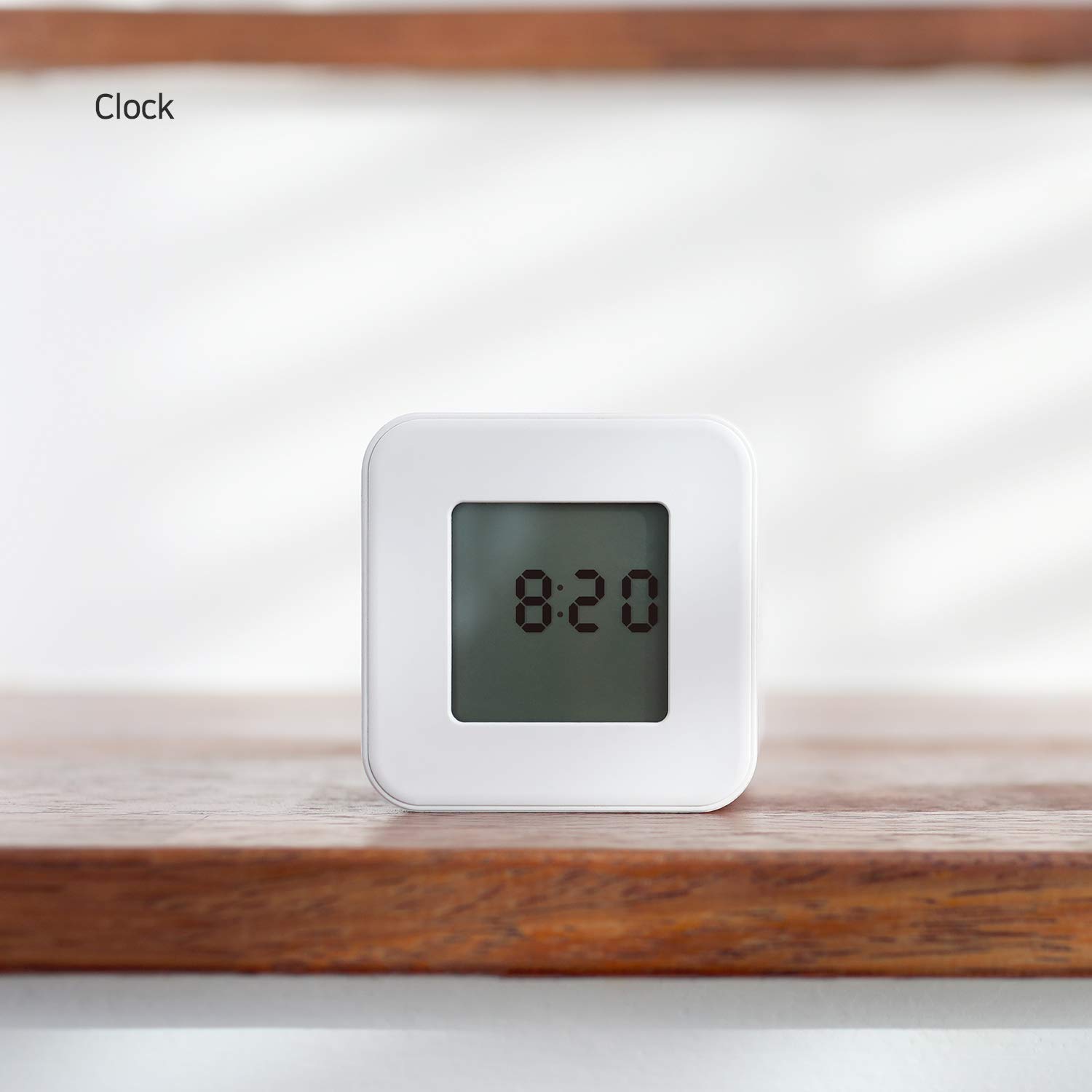 Mooas Multi Cube Timer Set - White (5/15/30/60 Minutes) & Violet (5/10/20/30 Minutes) - Digital Clock & Alarm Timer for Kitchen, Classroom, Office, Study and Productivity