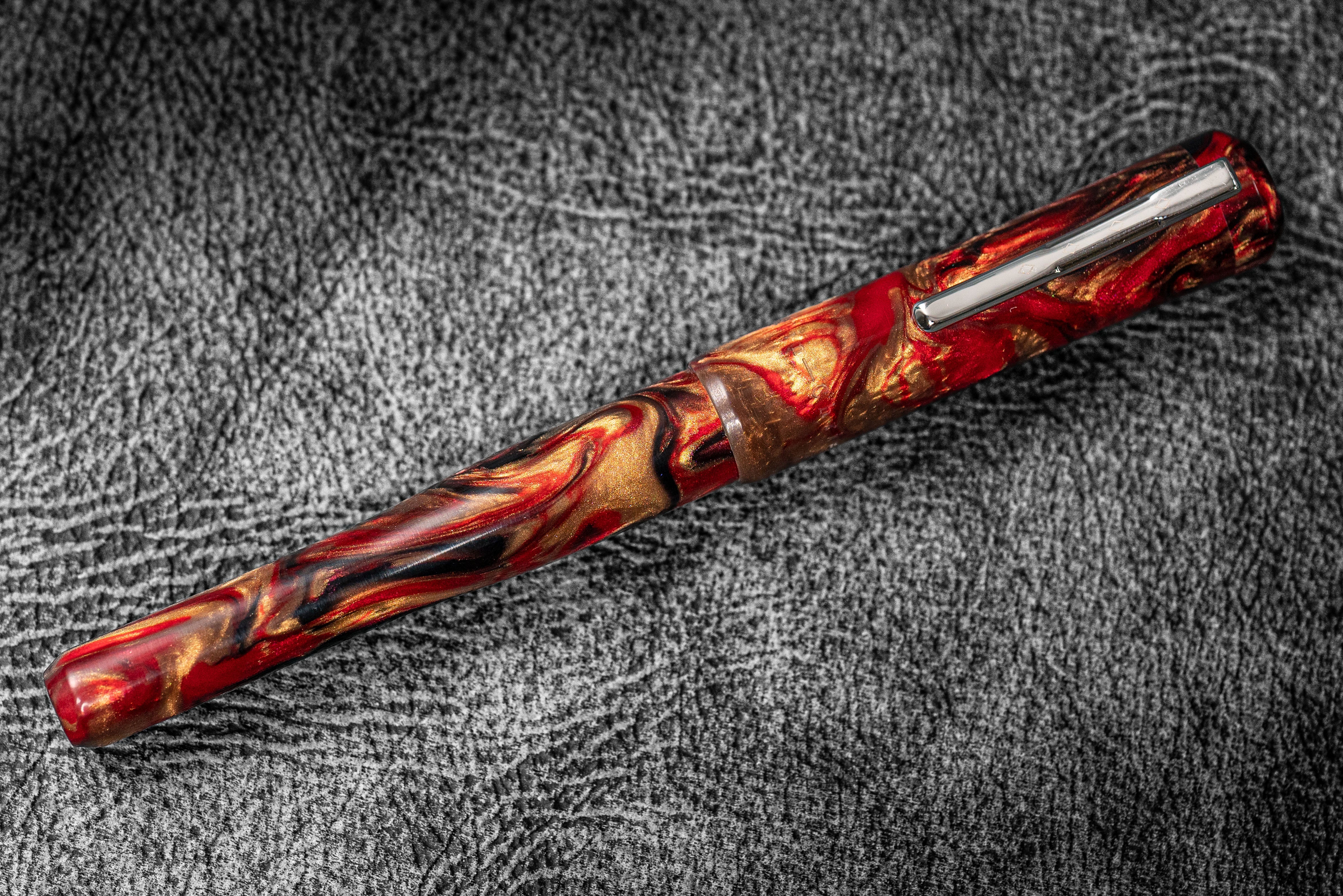Franklin Christoph Model 02 x Galen Fountain Pen - Premium Handcrafted Writing Instrument for Calligraphy, Journaling & Gifts - Perfect for Professionals, Collectors & Pen Enthusiasts