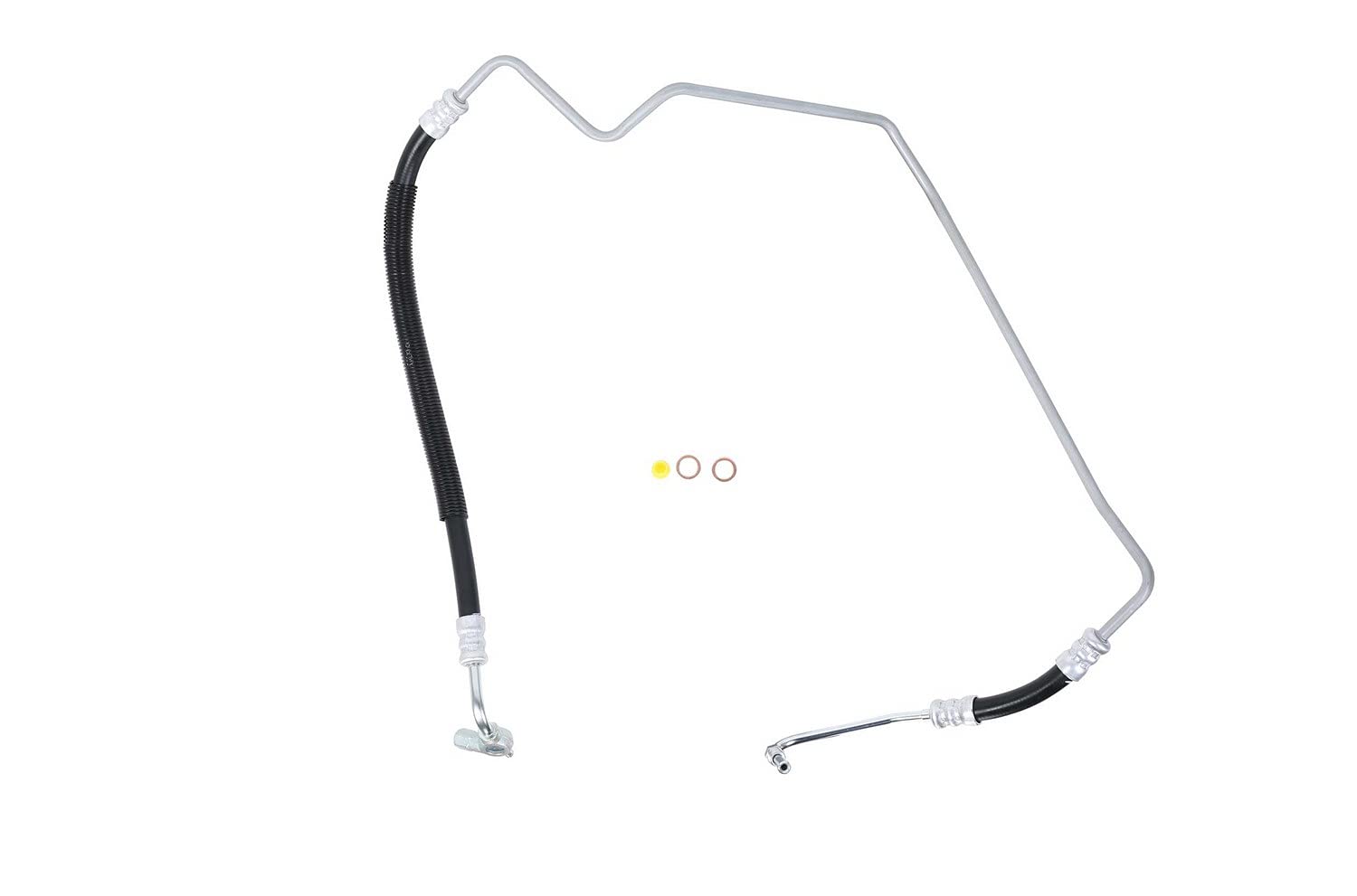 Sunsong 3403671 Power Steering Pressure Line Hose Assembly - Replacement for Smooth Steering - Perfect for Chevy, GMC, Ford, Dodge Trucks & SUVs
