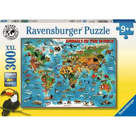 Animals of the World PZ300 - Educational Animal Toy Set for Kids | Perfect for Classroom Learning & Home Play | STEM Learning Gift for Children
