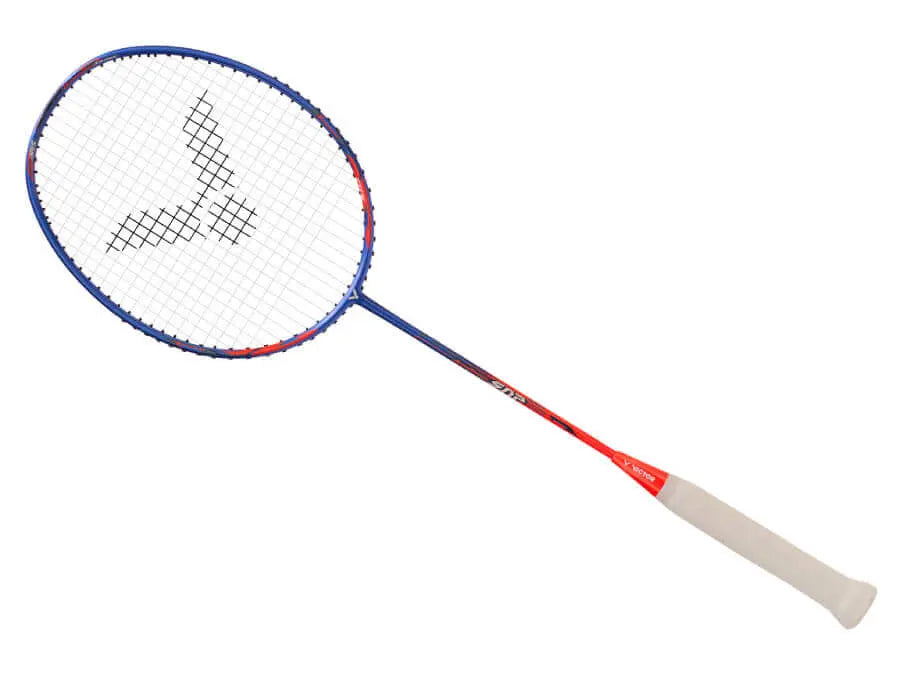 Victor Auraspeed Sniper (ARS SNP F) Pre-Strung Badminton Racket - Professional Carbon Fiber Shuttlecock Racket for Competitive Play & Training