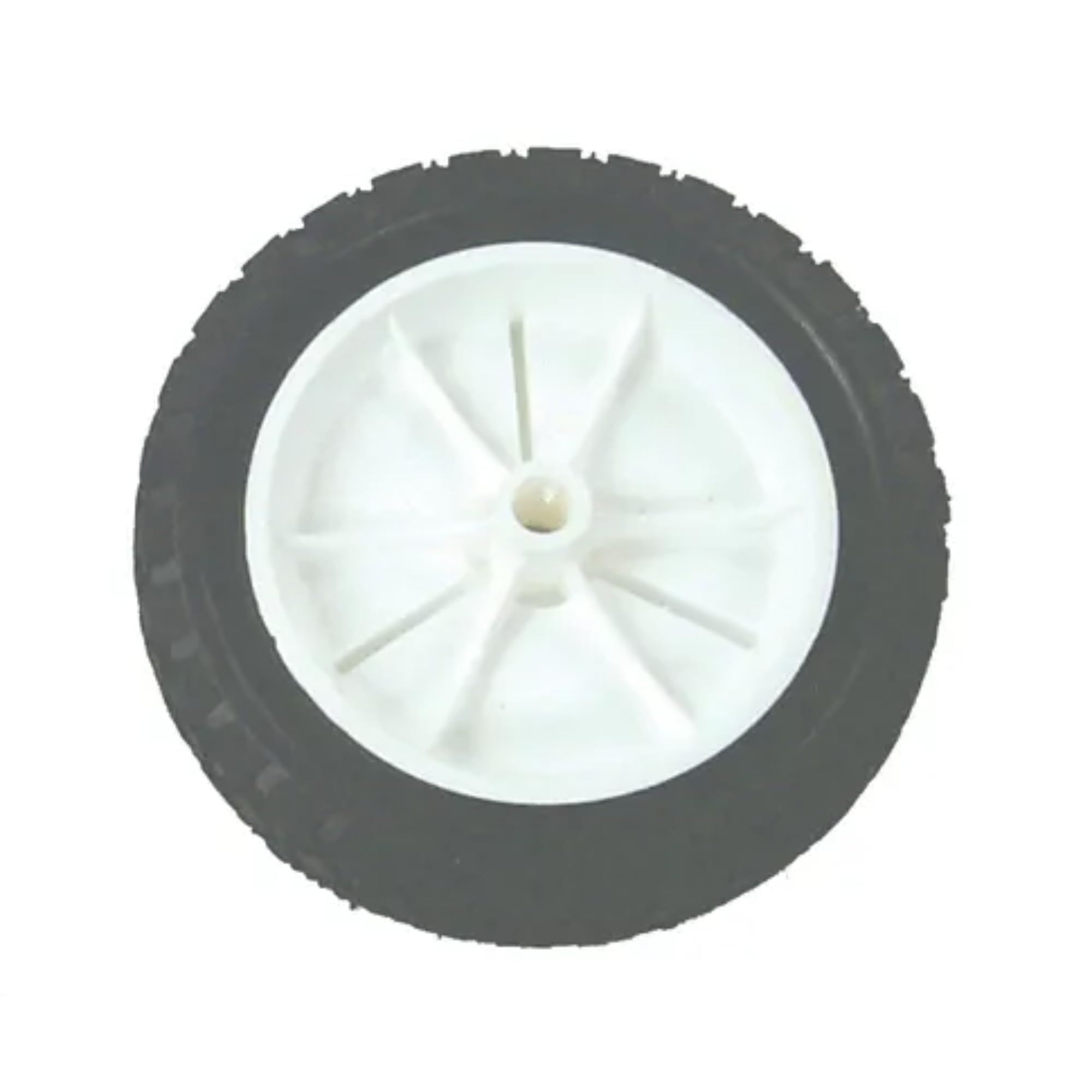 Prime Line 7-04347 7x150-Inch Semi-Pneumatic Wheel with Plastic Hub - Heavy Duty Replacement for Carts, Hand Trucks & Utility Trailers - Ideal for Warehouse, Garden & Industrial Use