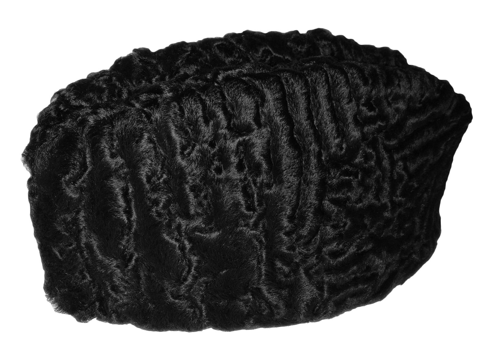 Premium Men's Karakul Diplomat Winter Hat - Warm Wool Fur Trapper Hat for Cold Weather - Perfect for Skiing, Snowboarding & Outdoor Winter Activities