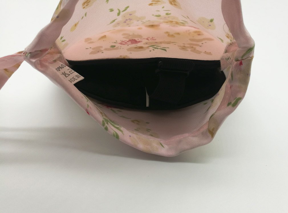 Premium 100% Silk Drawstring Gift Bags - Floral Wedding Jewelry Pouches (4.3
