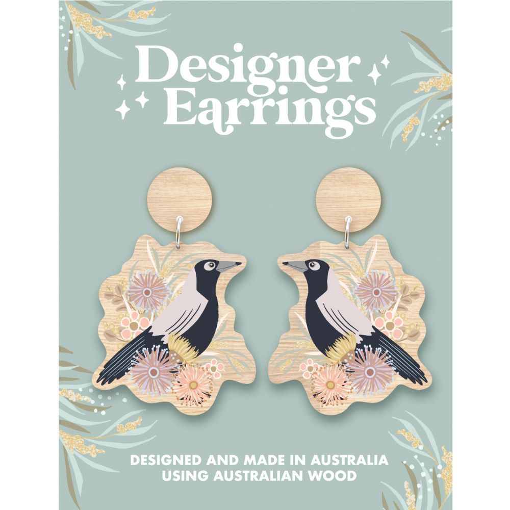Stylish Aero Designer Earrings for Women - Elegant Magpie Bird Jewelry for Daily Wear & Special Occasions