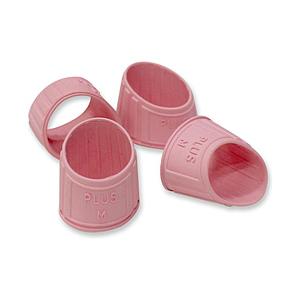 Mekurikko Finger Caps for Typing & Gaming - Ergonomic Finger Protection Sleeves for Keyboard, Guitar, and Phone Use - Reduce Pain & Improve Grip (PLUS Size)