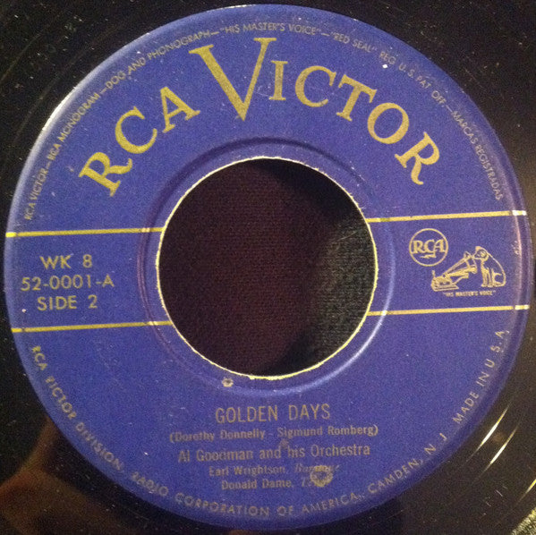 Al Goodman And His Orchestra - The Student Prince (4x7