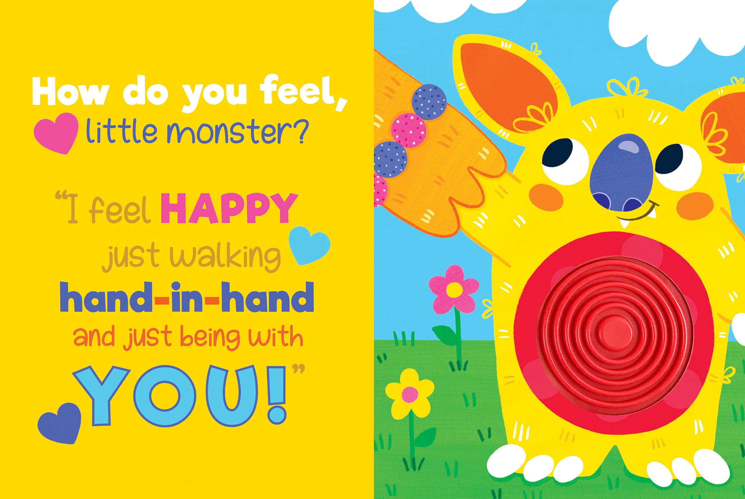 Moody Monsters - Interactive Silicone Touch and Feel Sensory Board Book for Toddlers - Early Learning & Tactile Exploration for Babies 1-3 Years Old | Perfect for Bedtime Stories & Sensory Play
