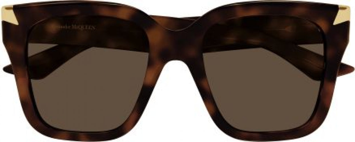 Alexander McQueen AM0440S Designer Sunglasses for Women & Men - UV Protection, Luxury Fashion Eyewear for Outdoor, Travel & Daily Wear