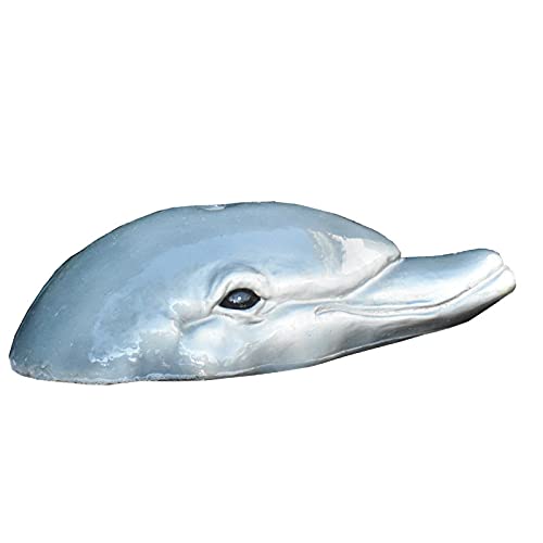 Aduoke Floating Garden Pond Decoy - Realistic Dolphin Water Feature for Outdoor Decor | Perfect for Garden Ponds, Backyard Waterfalls & Patio Fountains