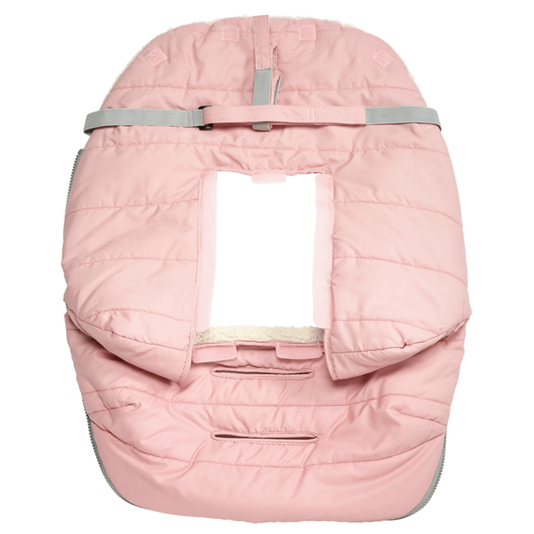 JJ Cole Urban Bundle Me Infant Car Seat Cover - Soft & Warm Winter Baby Blanket for Strollers & Carriers - Perfect for Cold Weather Outings & Daily Errands