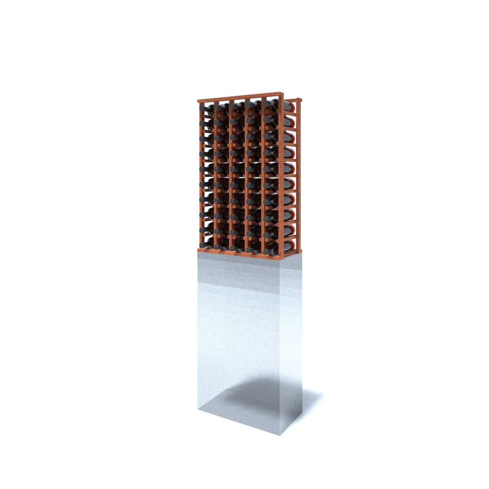 5-Tier 50-Bottle Wine Rack Organizer - 38.25 Inch Tall Metal Upper Rack for Kitchen, Bar & Dining Room Storage - Perfect for Wine Bottle Display & Organization