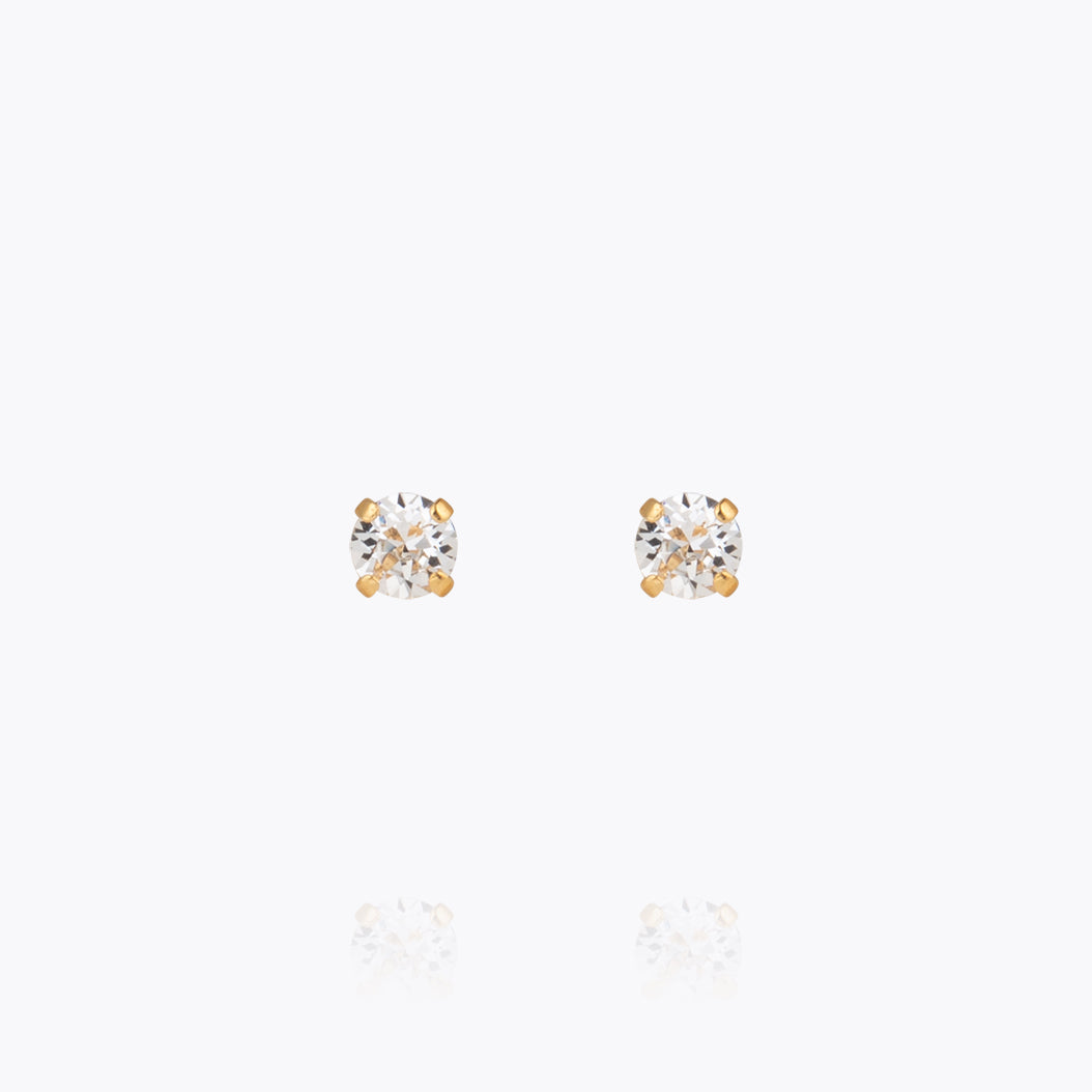 Mini Crystal Stud Earrings for Women - Elegant & Dainty Jewelry for Everyday Wear, Parties & Gifts