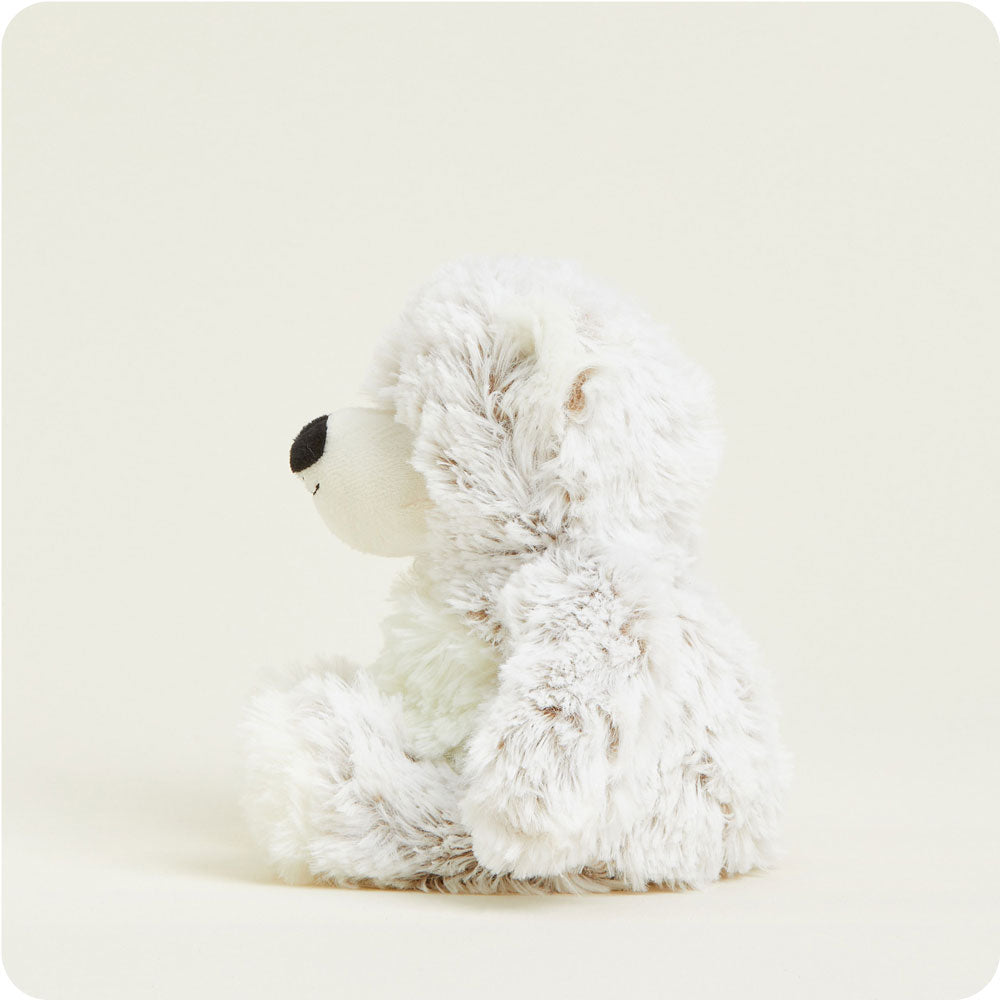 Warmies Junior Marshmallow Bear - Soft Microwavable Plush Toy for Kids | Perfect for Bedtime, Anxiety Relief & Comfort