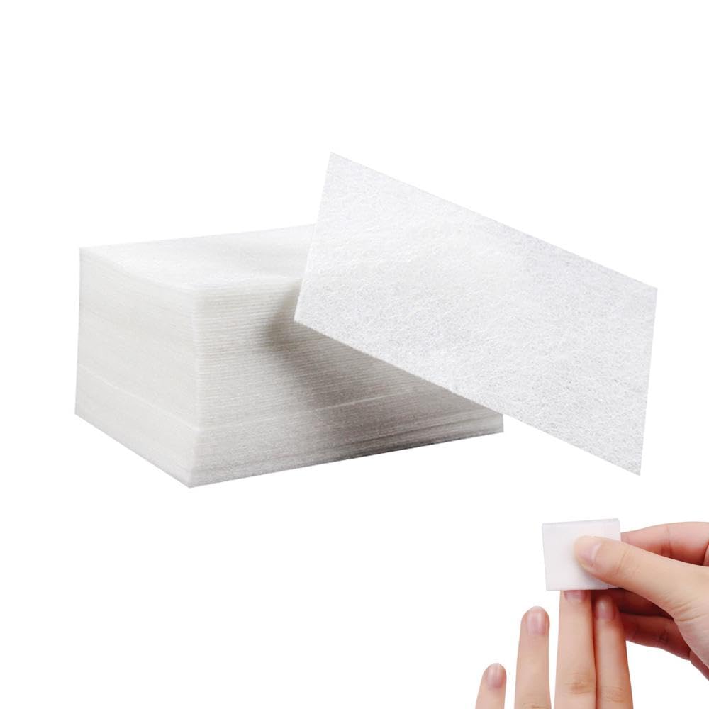 Osceola 450pcs Professional Nail Cotton Pads - Lint-Free Nail Wipes for Gel Polish Removal | Acrylic Nail Prep & Manicure Care | Salon & Home Use