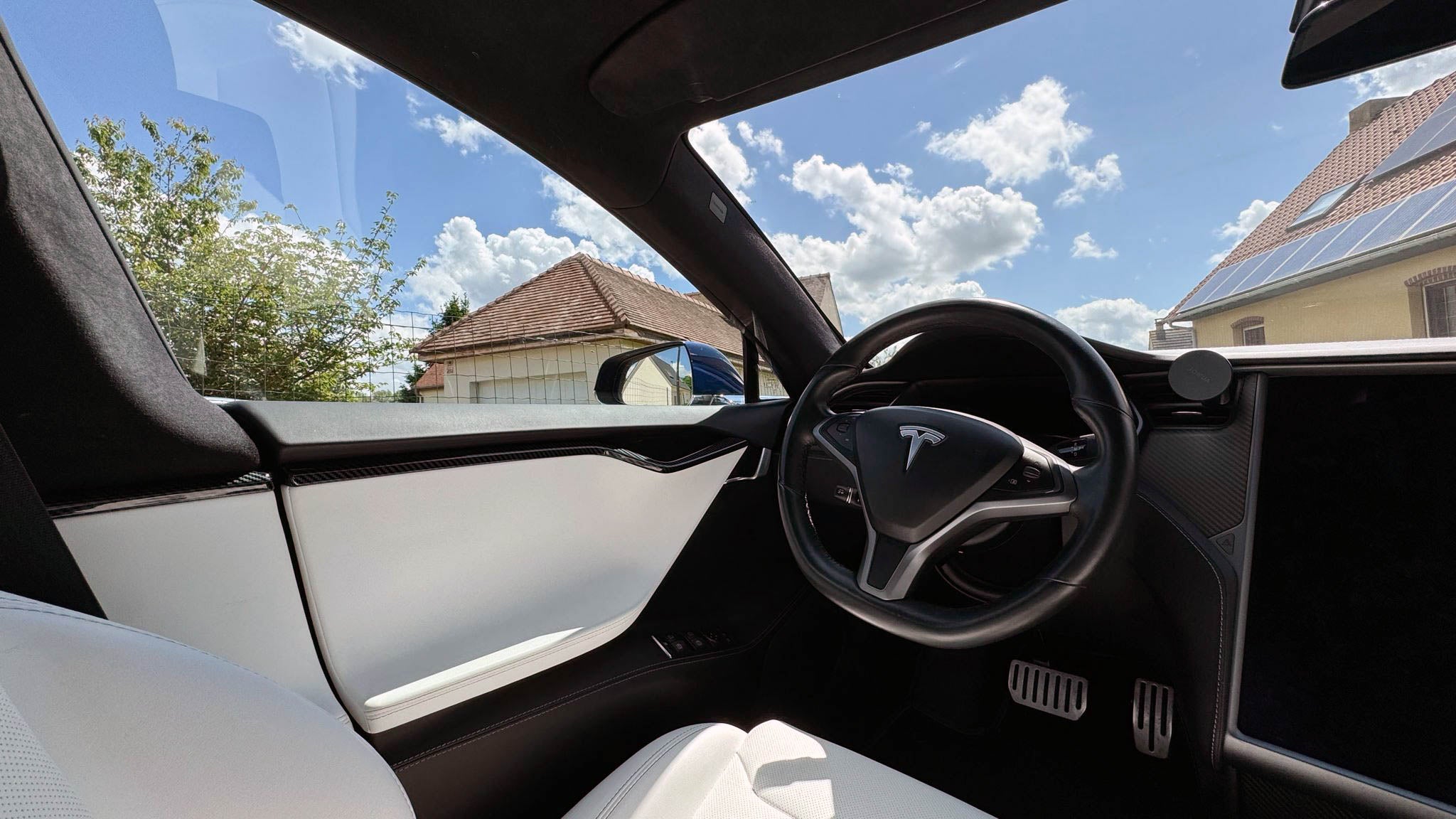 Premium Interior Door Trim for Tesla Model S (2012-2021) | Pre-Refresh Model S Door Panel Upgrade | Perfect Fit for Luxury Car Interior Enhancement