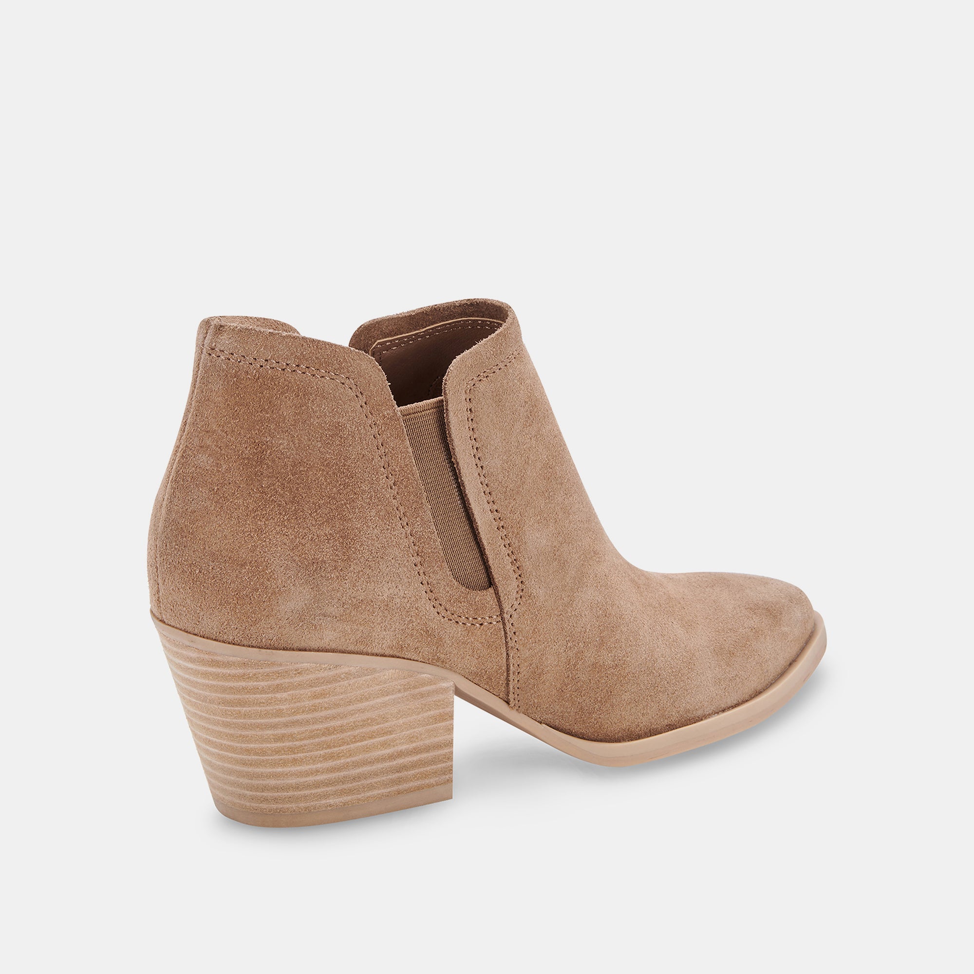 DENALI Women's Booties - TRUFFLE SUEDE Ankle Boots for Fall & Winter | Comfortable Casual Shoes for Work, Date Night & Everyday Wear