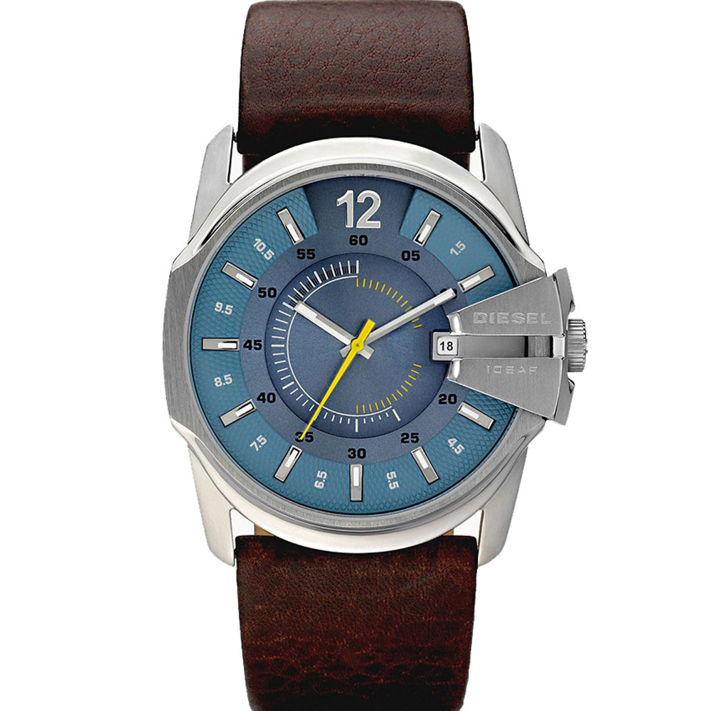 Diesel DZ1399 Master Chief Men's Watch - Luxury Stainless Steel Chronograph for Business, Casual & Outdoor Adventures