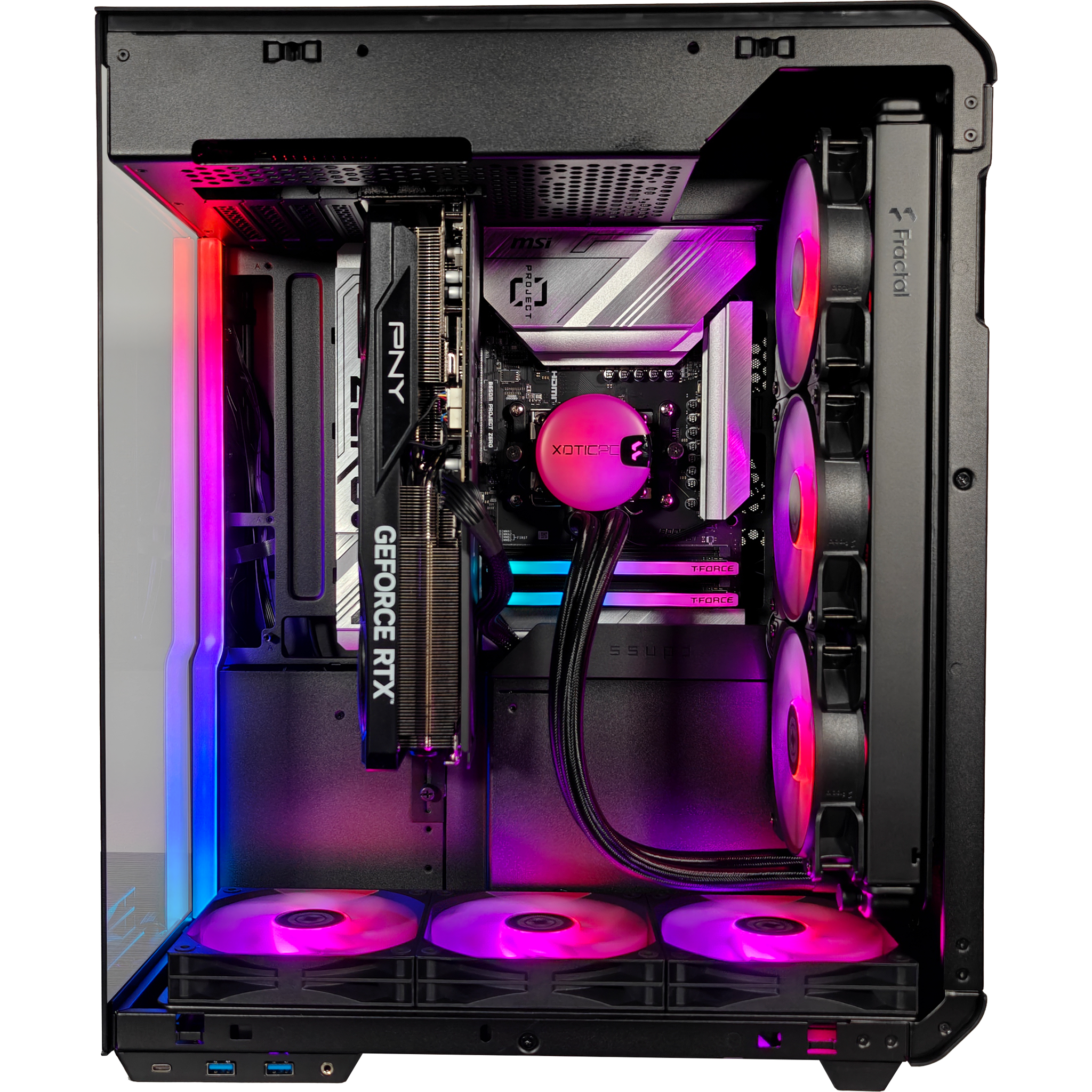Xhuttle Project Zero Stealth Extreme Gaming PC - Prebuilt High Performance Computer for VR, Streaming & Esports - Ready to Ship for Immediate Gaming Setup