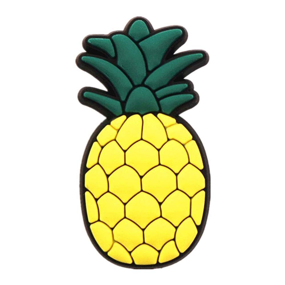Fruit-Themed Croc Charms for Women – Banana, Pineapple, Peach & Strawberry Shoe Accessories – Fun & Stylish Jibbitz for Crocs – Perfect for Casual Wear, Beach Outings & Summer Fashion