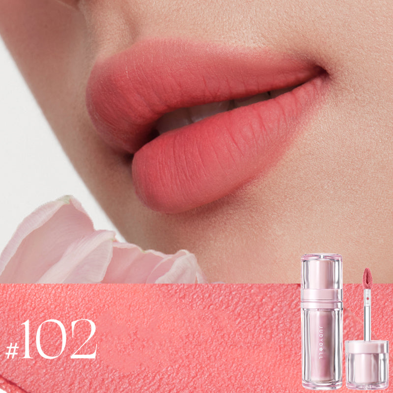 Judydoll Orange Blossom Magnetic Lip Mud - Long Lasting Hydrating Lip Stain with Magnetic Effect for a Plump Look | Perfect for Date Night, Parties & Everyday Wear