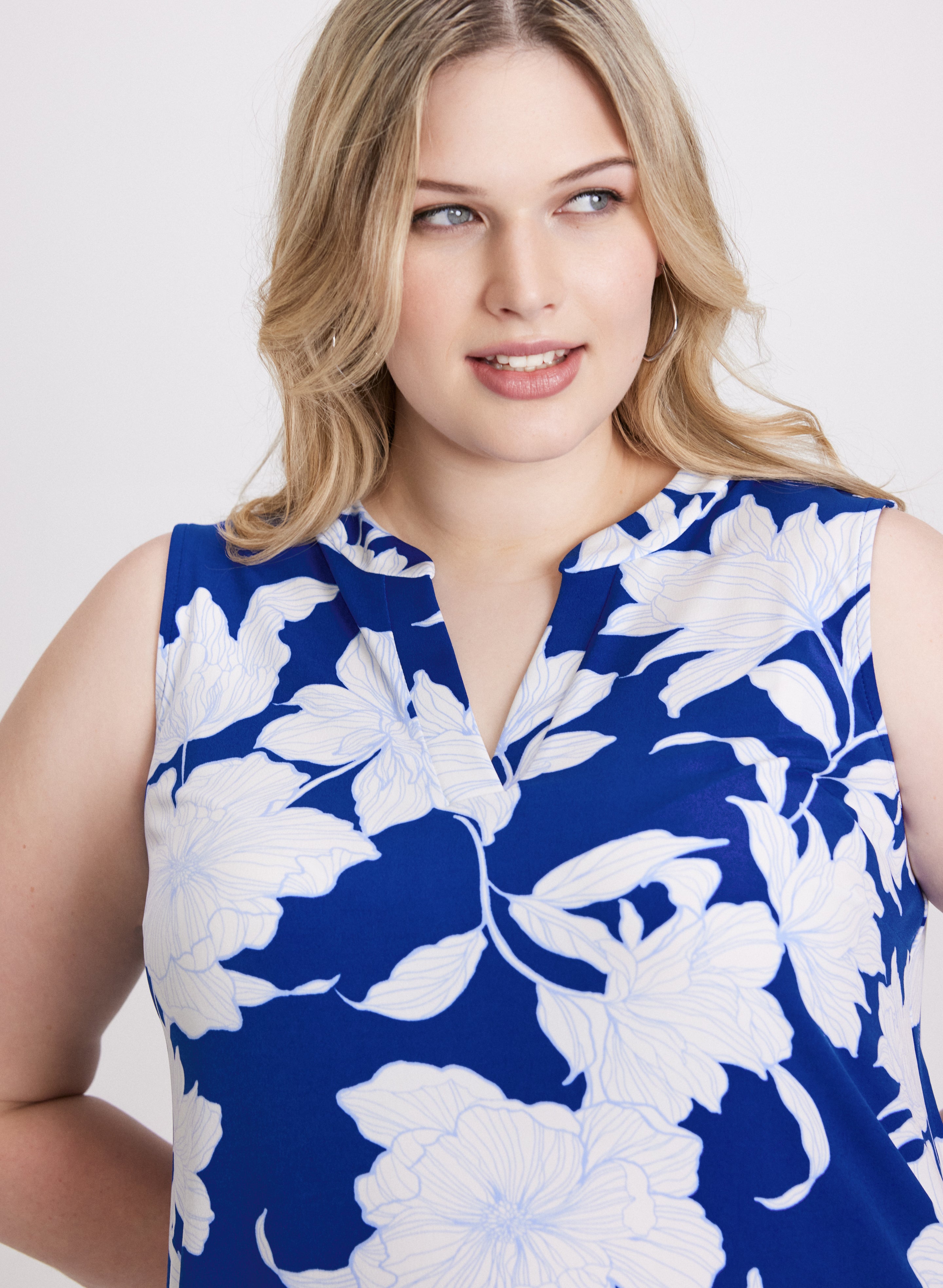 Floral Print Summer Dress for Women - Lightweight & Comfortable Day Dress for Beach, Picnic, and Outdoor Activities