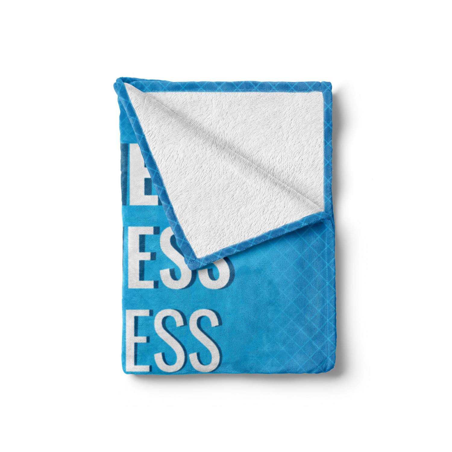 Ambesonne Motivational Fitness Throw Blanket - 50