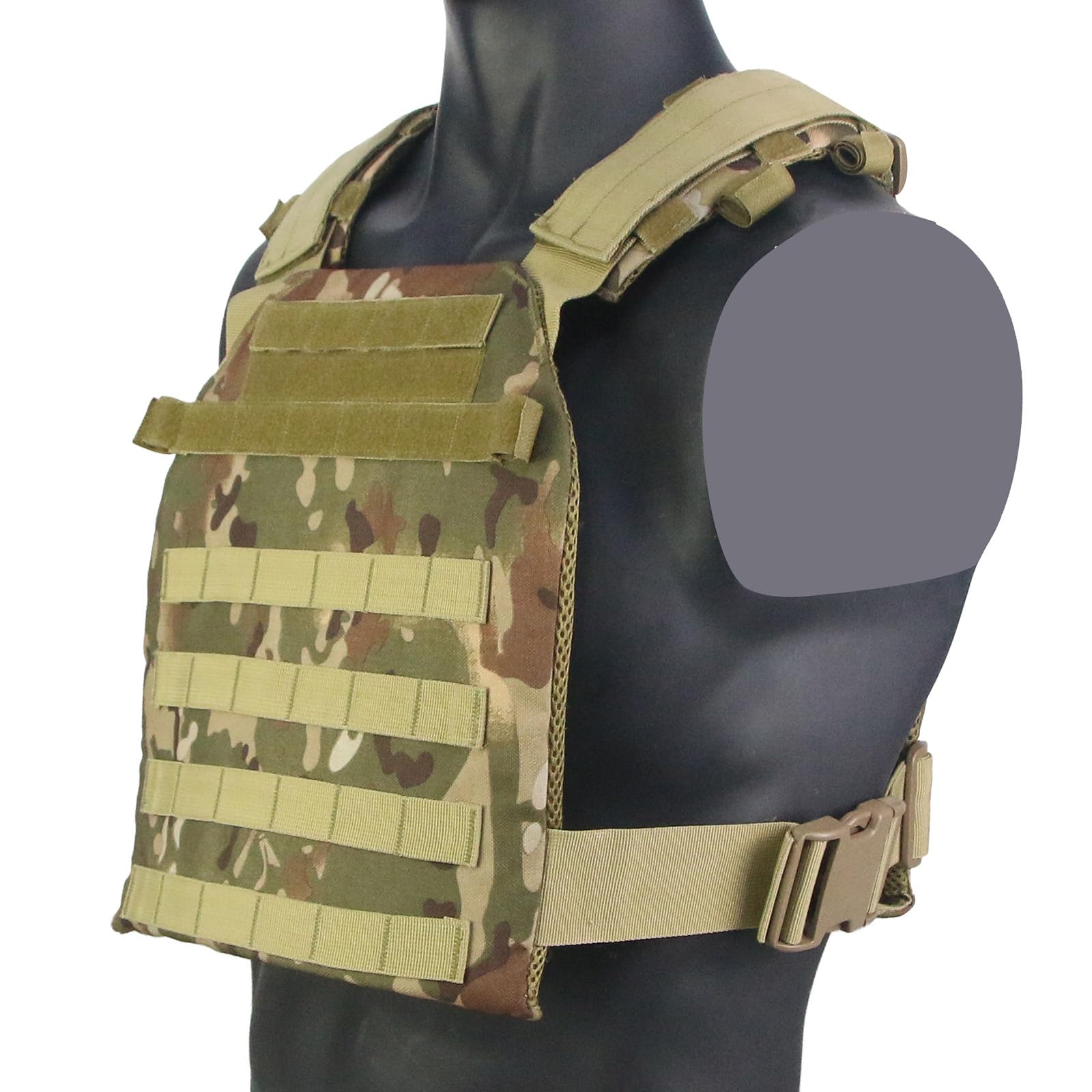 Adjustable Weighted Vest for Men & Women - Strength & Endurance Training - Fitness & Tactical Running Gear - Perfect for CrossFit, HIIT Workouts & Outdoor Training