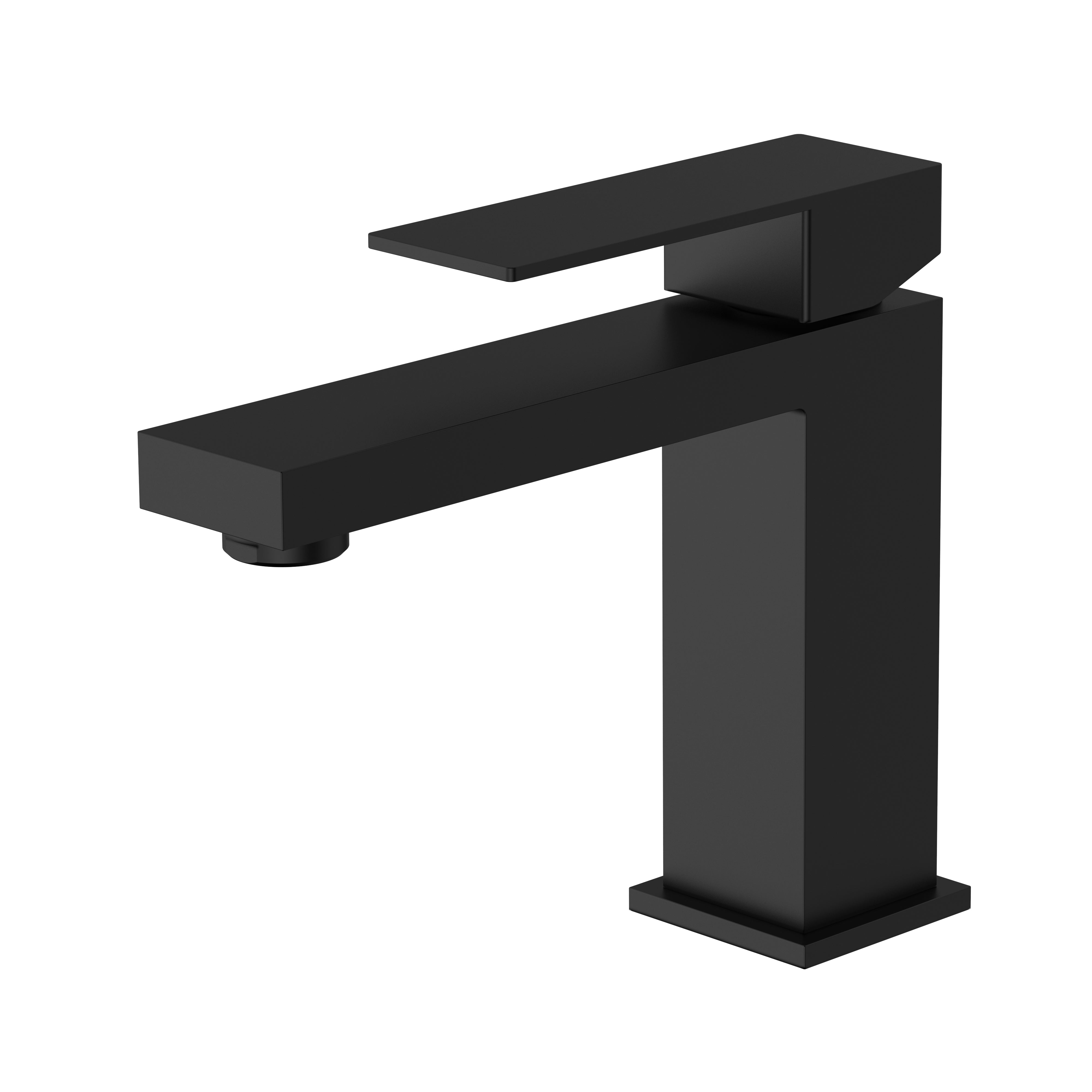 DAX Roma Single Handle Bathroom Faucet - Modern Waterfall Spout Design for Sink Vanity, Bathroom & Powder Room - Oil Rubbed Bronze Finish, Easy Installation (Use in Home, Hotel, or Office Restroom)