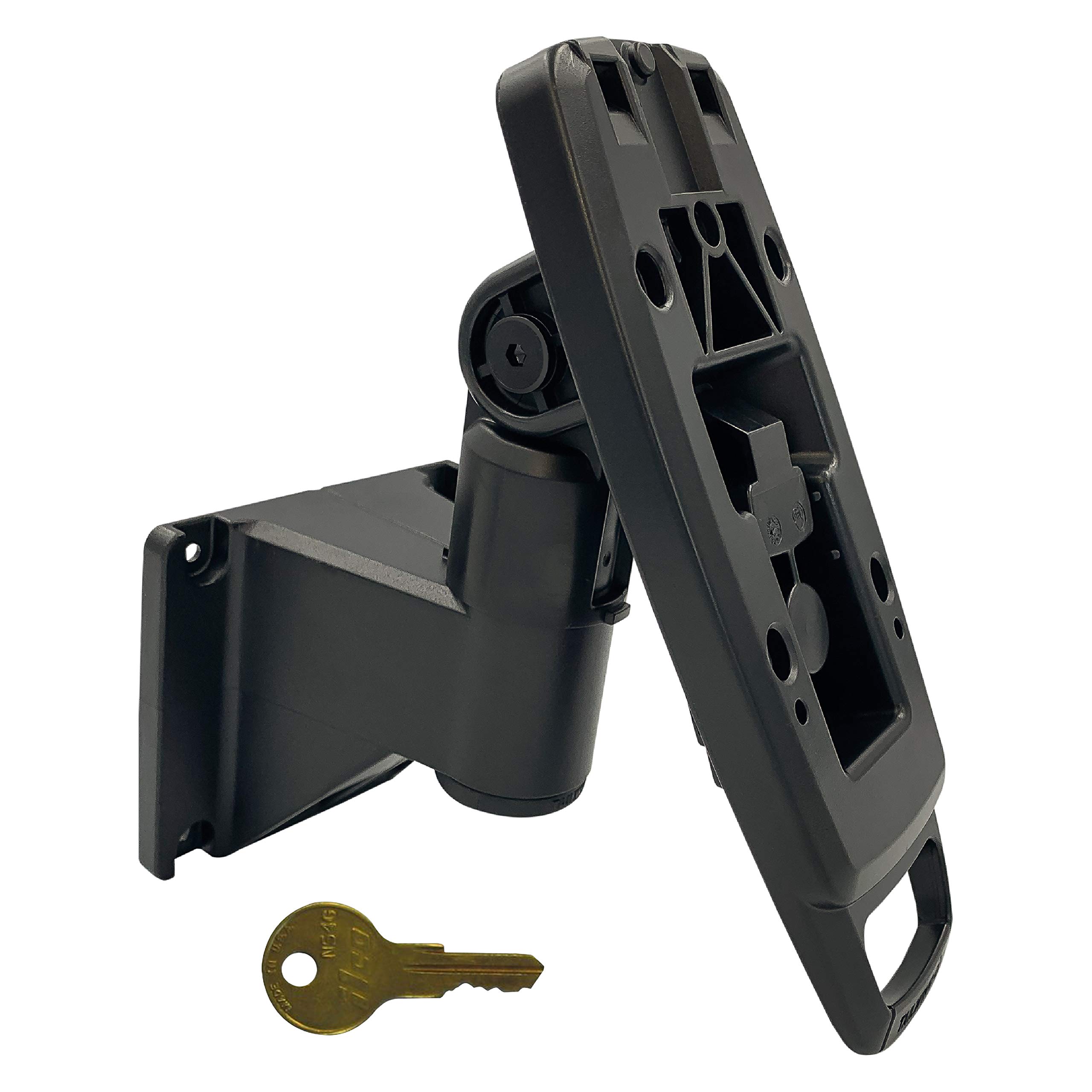ENS Tailwind Verifone Vx810 7-Inch Latch & Lock Wall Mount Terminal Stand - Secure Payment Solution for Retail Stores & Restaurants