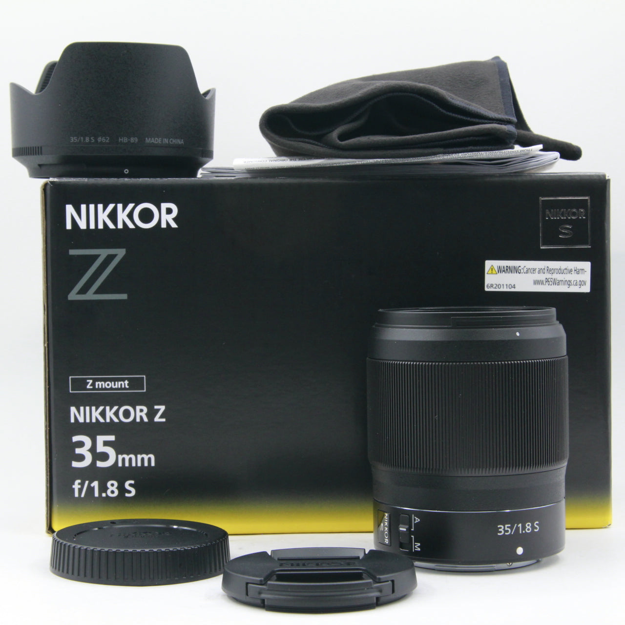 Nikon Z 35mm f/1.8 S Lens - Excellent Condition (Open Box) - Perfect for Portrait, Street & Low-Light Photography
