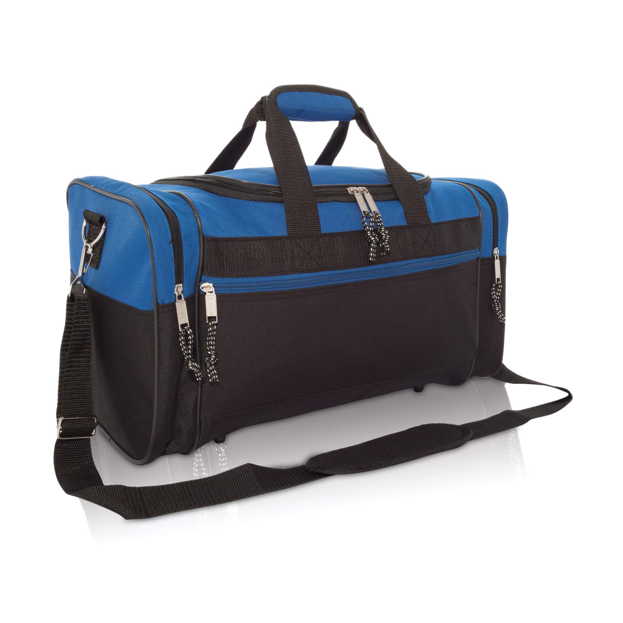 DALIX 17 Inch Blank Duffle Bag - Large Durable Gym Bag for Travel, Sports & Workout - Perfect for Gym, Travel & Sports Equipment Storage