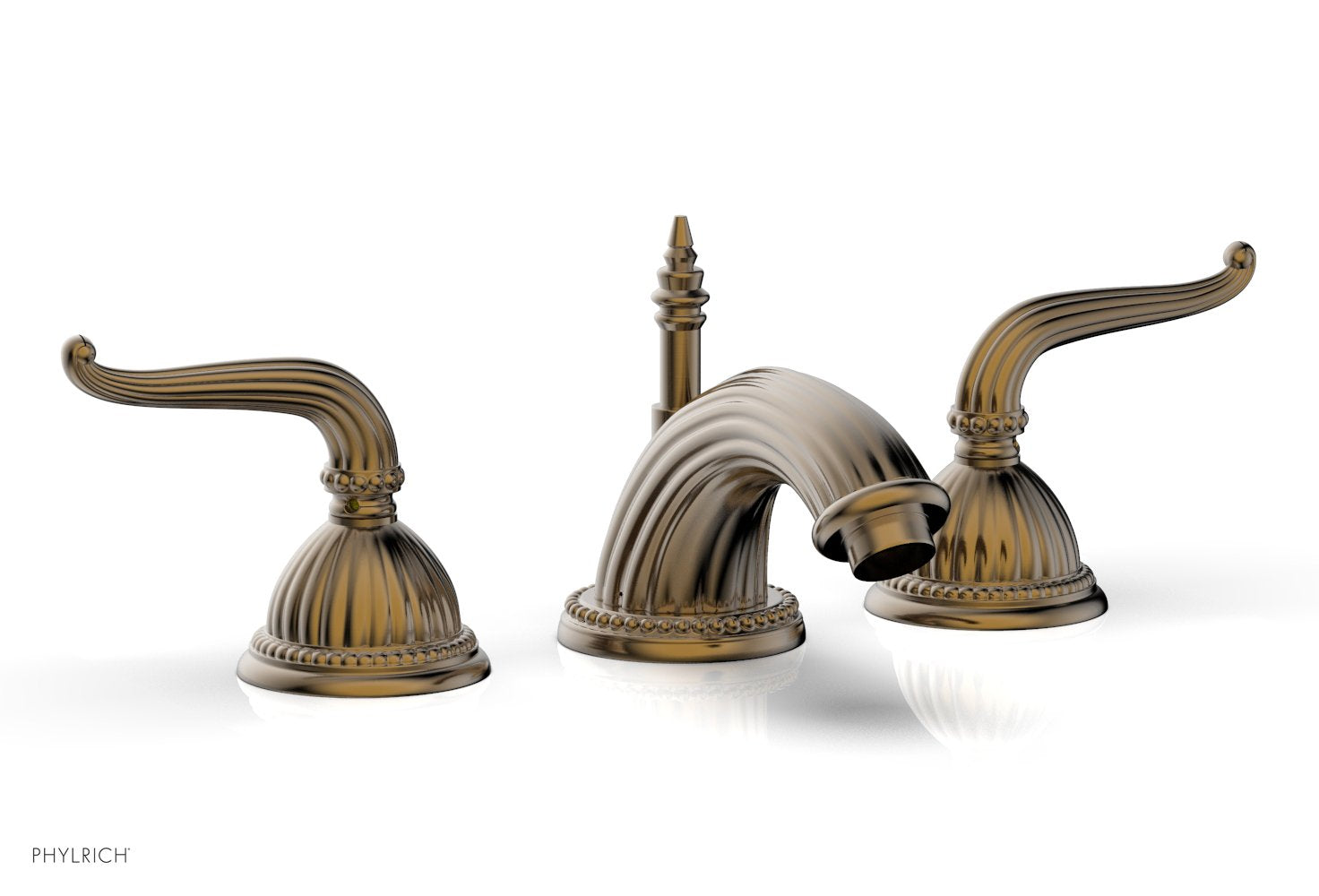 GEORGIAN & BARCELONA Widespread Bathroom Faucet - Low Spout K141 - Perfect for Modern Vanities and Powder Rooms