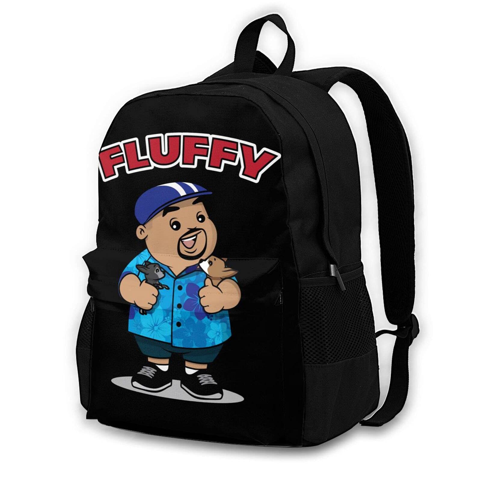 Gabriel Iglesias Fluffy Backpack - Stylish School, College, & Travel Daypack for Men & Women - Durable Laptop & Book Bag for Work, Commute & Outdoor Adventures