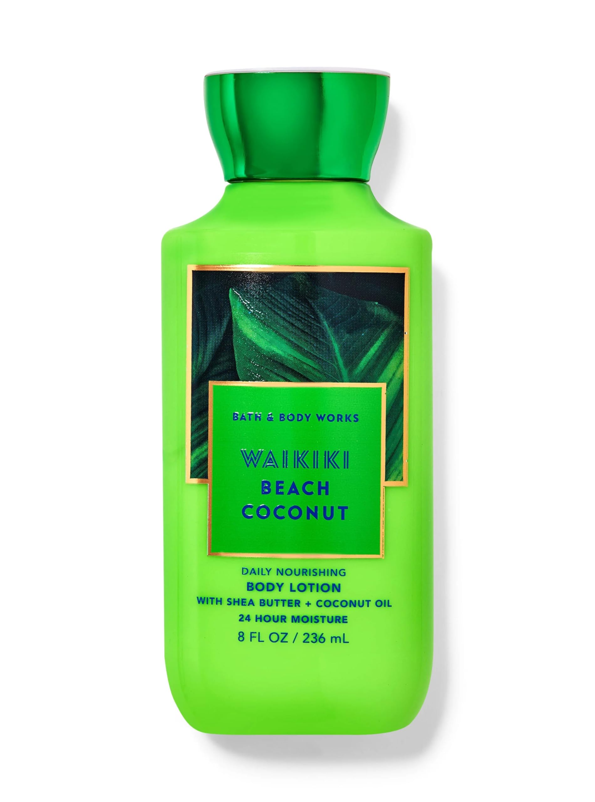 Waikiki Beach Coconut Body Lotion - 8 fl oz Daily Moisturizing & Nourishing Coconut Scented Lotion for Soft, Hydrated Skin | Perfect for Summer, Vacation & Tropical Getaway Vibes