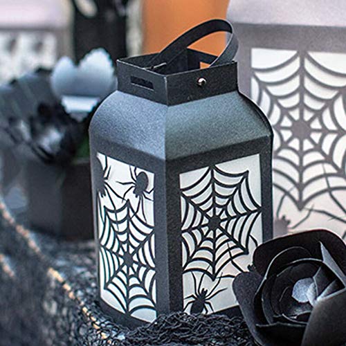Halloween Metal Cutting Dies Set - Lantern Tree Scrapbook Paper Craft Punch Stencils for DIY Cards, Invitations & Home Decor | Perfect for Halloween Party Decorations & Scrapbooking Projects