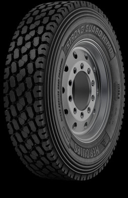 Hercules Strong Guard HMD 152K 12R22.50 Truck Tires - Heavy Duty All-Season Commercial Tires for Long Haul, Construction & Mining Vehicles - Durable Traction & Load Capacity