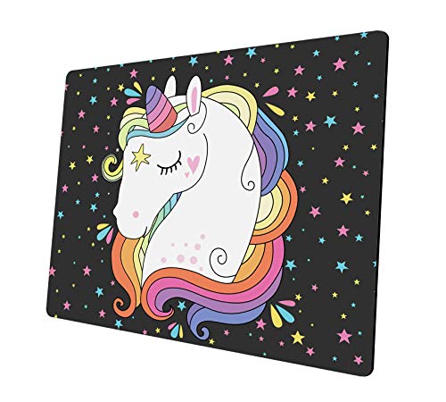 D Black star unicorn