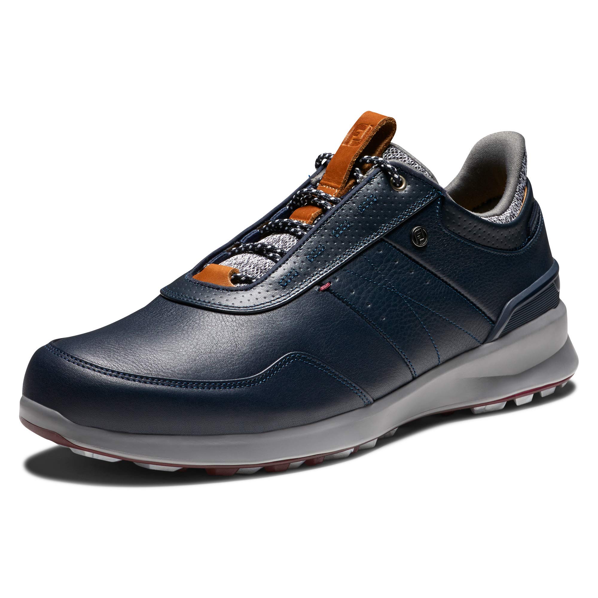 FootJoy Men's Stratos Golf Shoes - Waterproof & Comfortable Spiked Golf Shoes for Men - Perfect for Walking the Course & All-Day Play